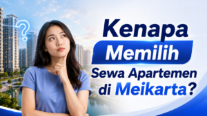 Sewa apartemen 1jutaan di meikarta