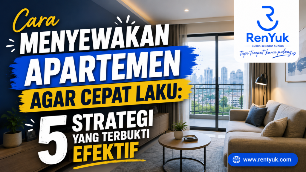 Cara menyewakan apartemen agar cepat laku dengan strategi pemasaran yang efektif